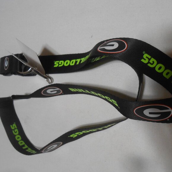 NEW AMINCO GEORGIA BULLDOGS LANYARD KEYCHAIN DETACHABLE GREAT STOCKING STUFFER - Picture 3 of 8